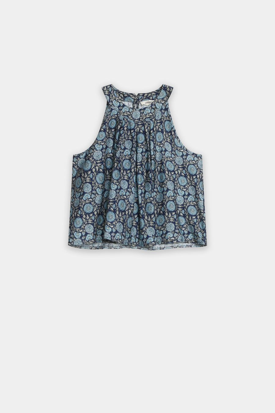 blouse fleurie evasee en viscose image 1
