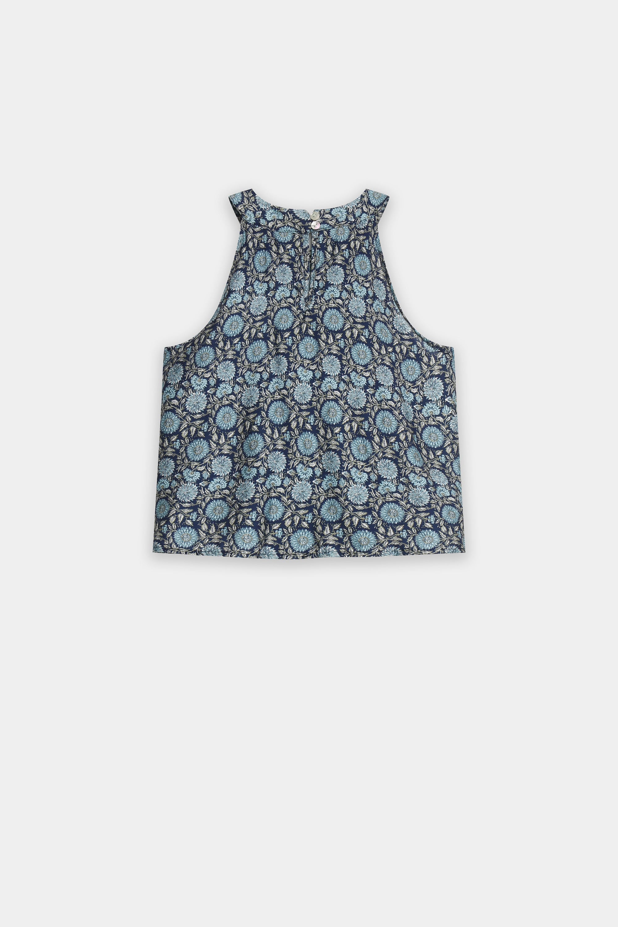 blouse fleurie evasee en viscose image 2