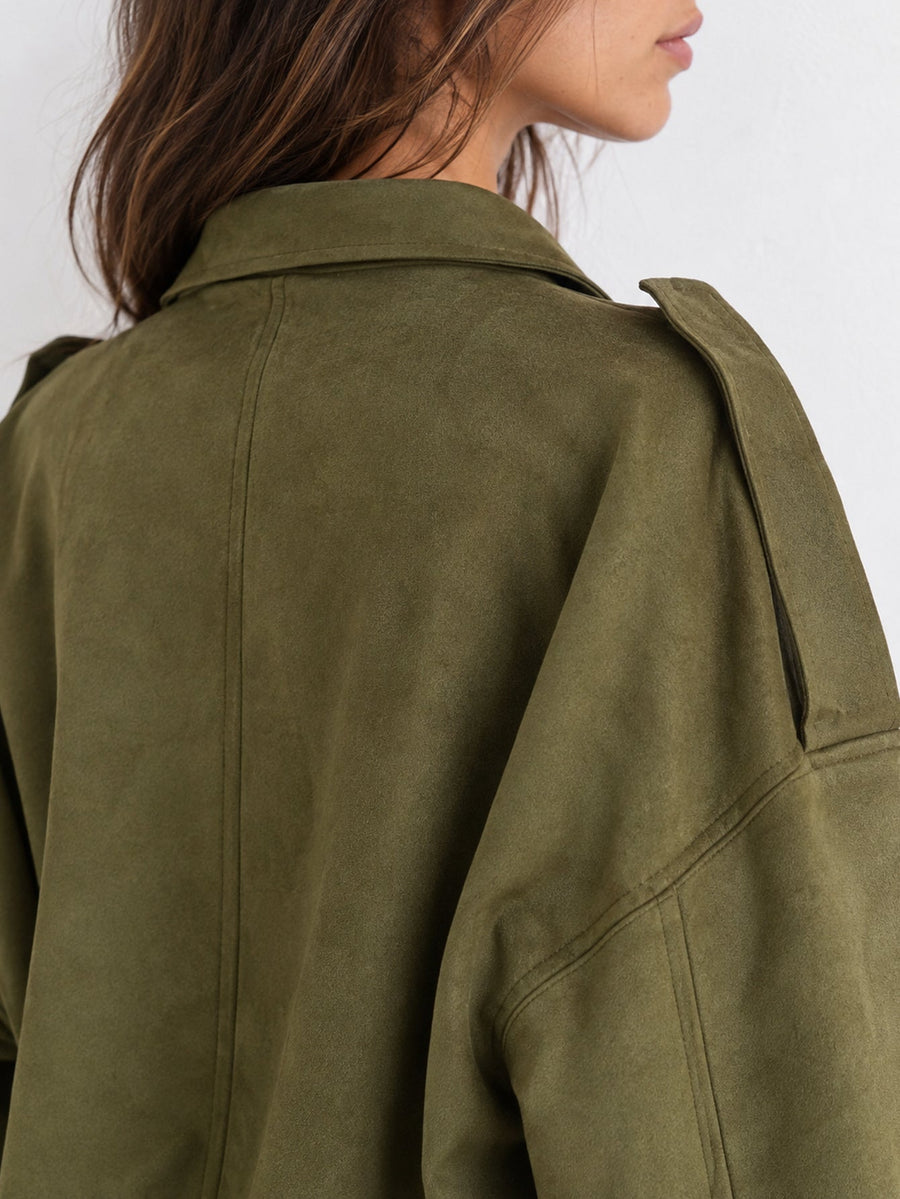Épaulettes décoratives bomber kaki