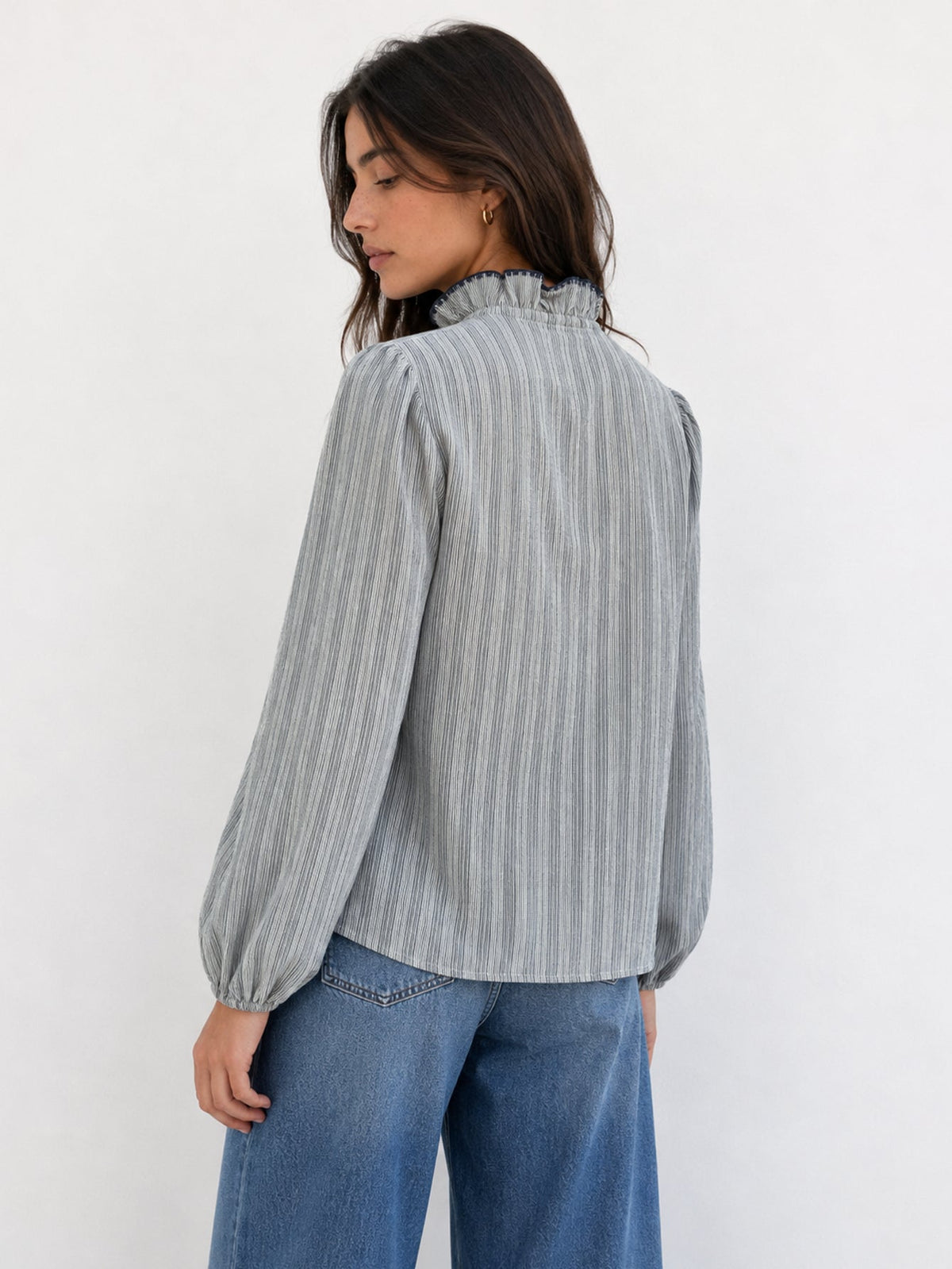 chemise texturée pour femme vue 10