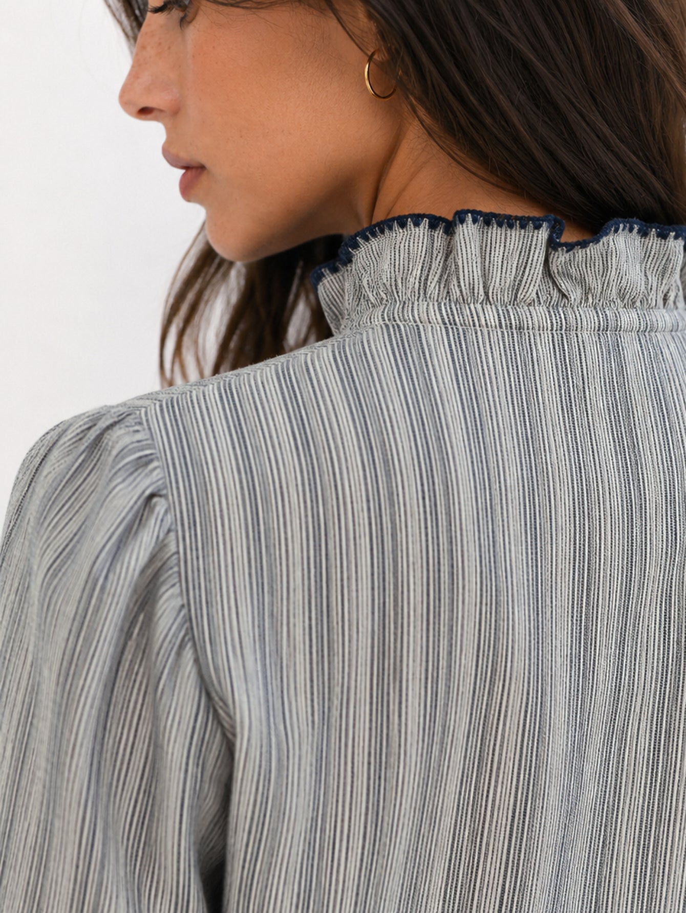 chemise texturée pour femme vue 12