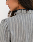 chemise texturée pour femme vue 12