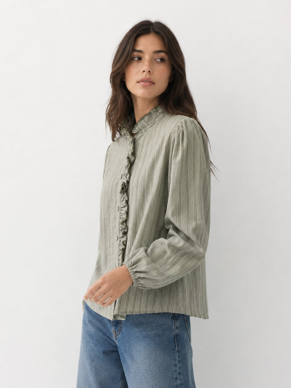 chemise texturée pour femme vue 15