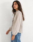 chemise texturée pour femme vue 02