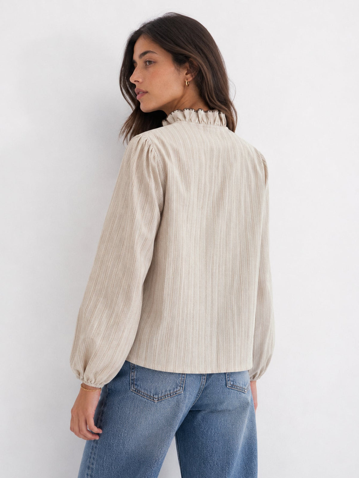 chemise texturée pour femme vue 03