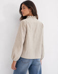 chemise texturée pour femme vue 03