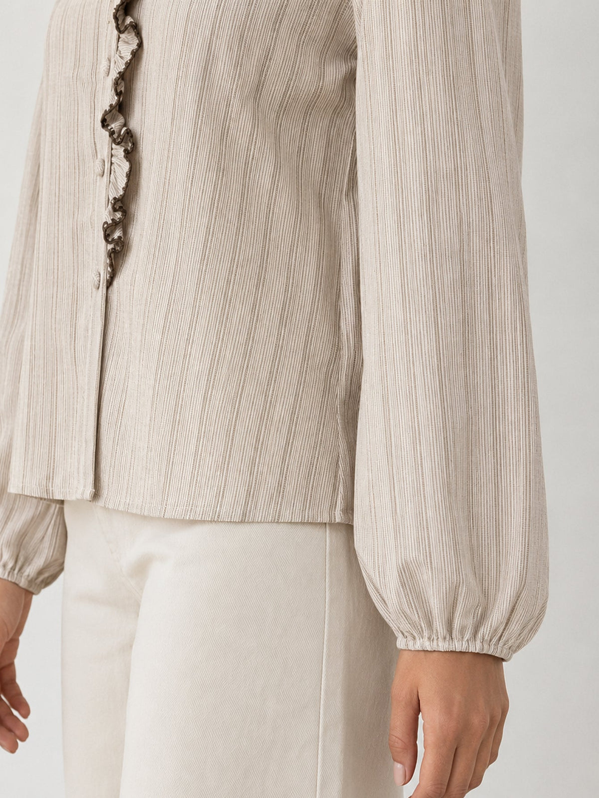 chemise texturée pour femme vue 06