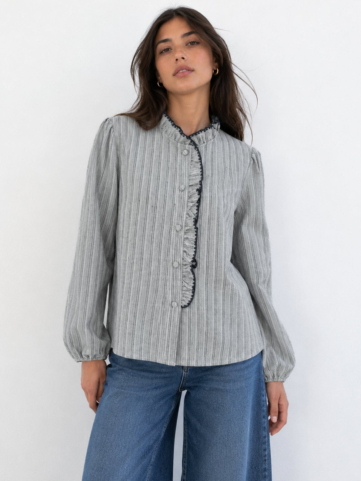 chemise texturée pour femme vue 08