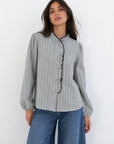 chemise texturée pour femme vue 08