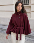 Cape bordeaux face extérieure