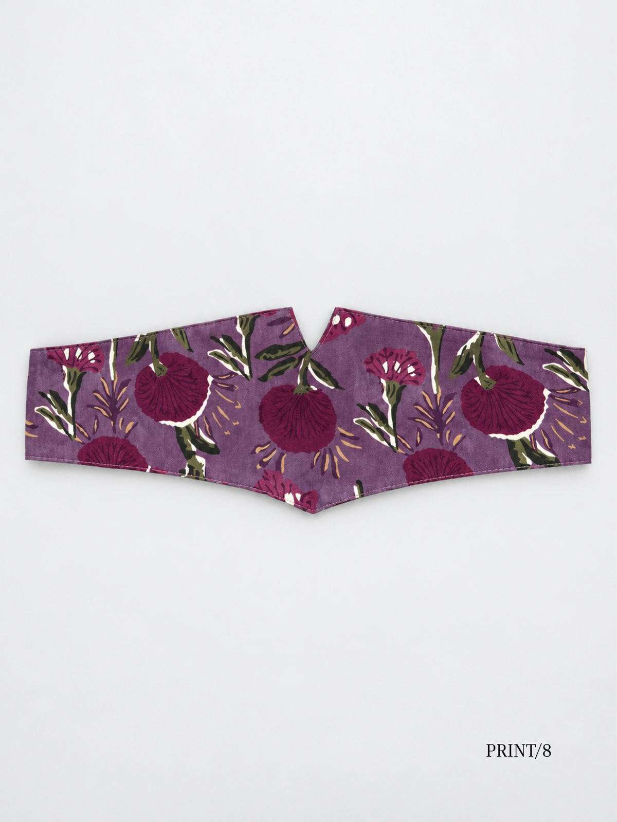 Ceinture obi imprimée liens à nouer