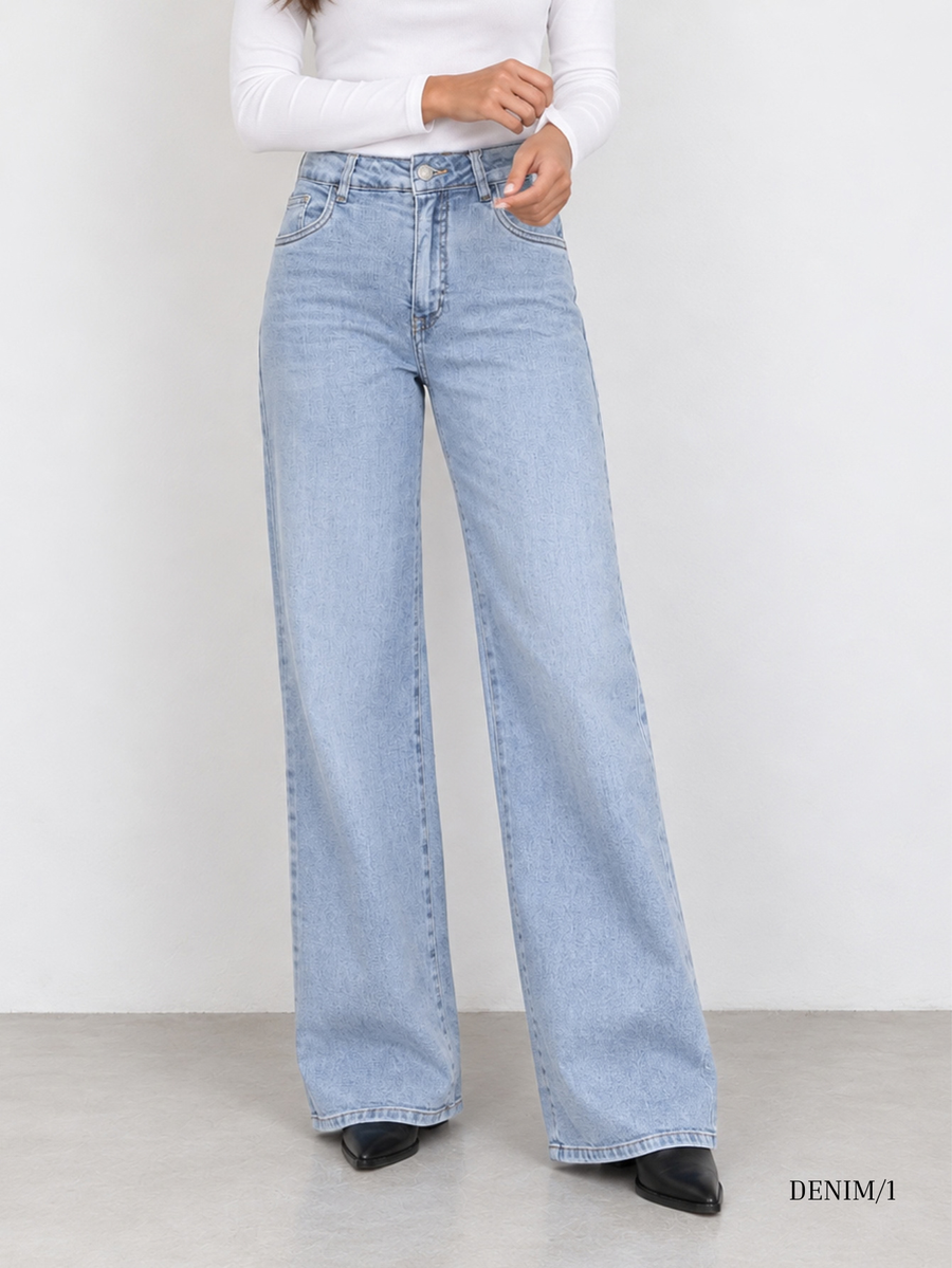 jean en denim pour femme vue 10