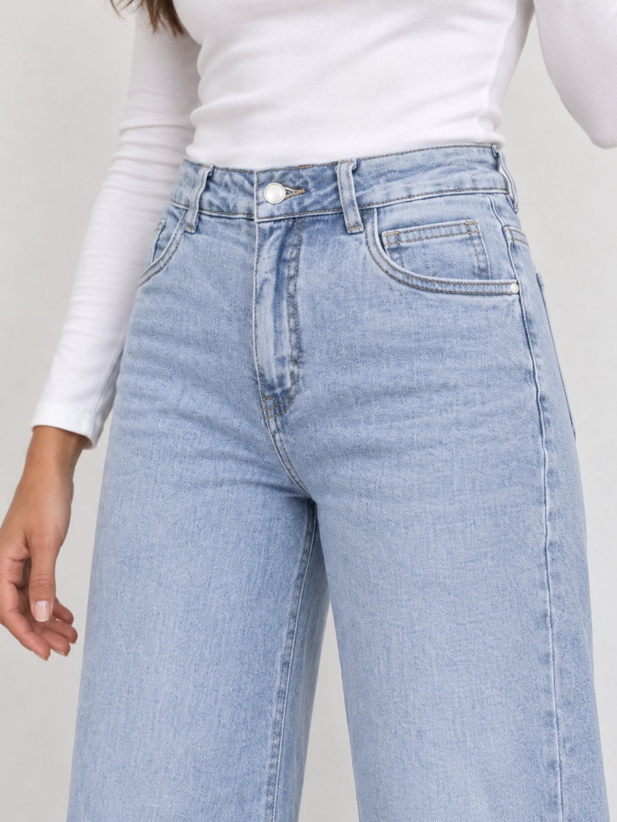 jean en denim pour femme vue 13
