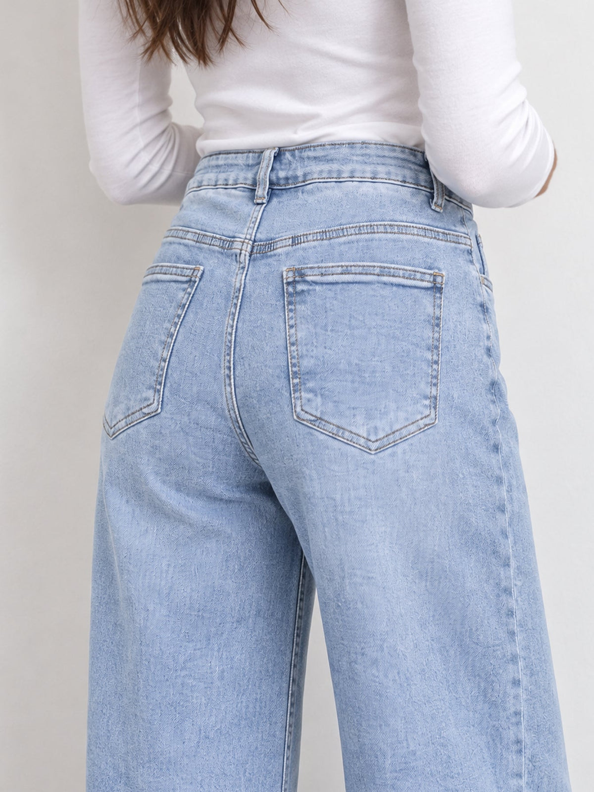 jean en denim pour femme vue 14