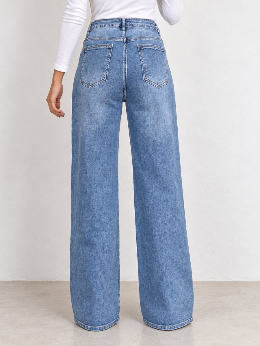 jean en denim pour femme vue 18