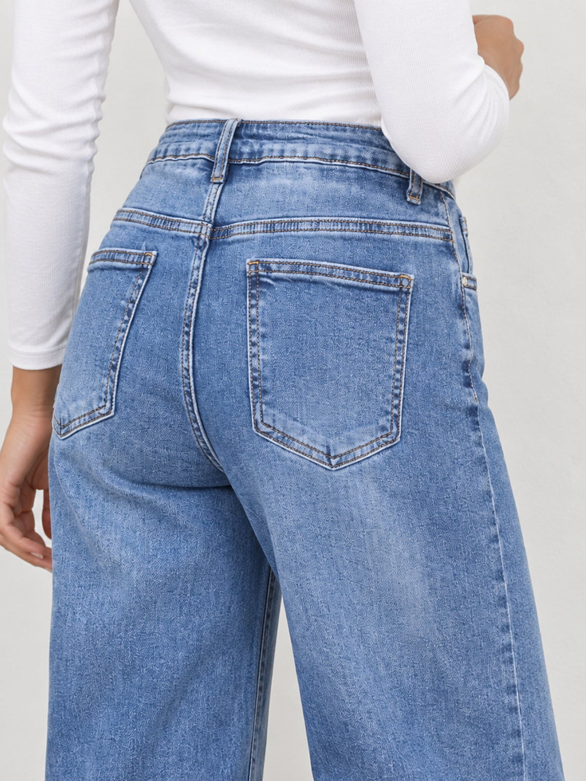 jean en denim pour femme vue 20