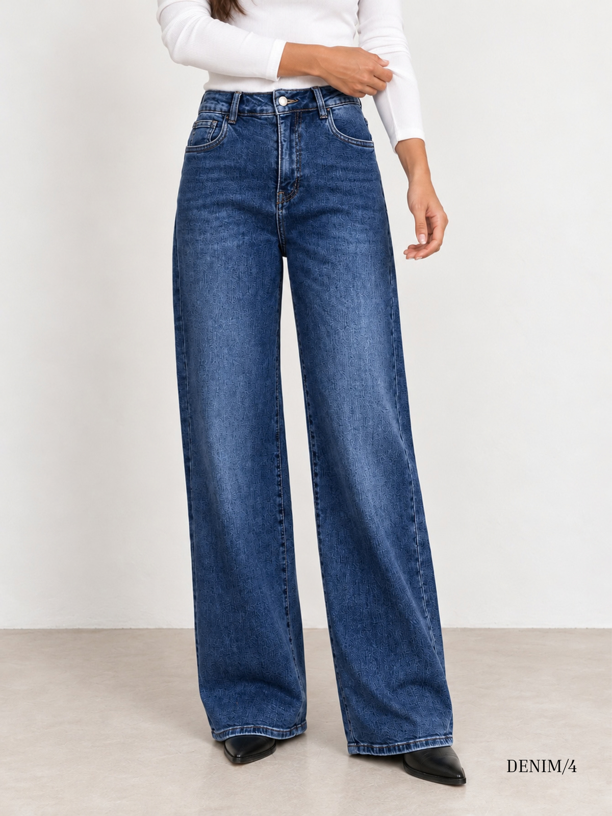 jean en denim pour femme vue 21