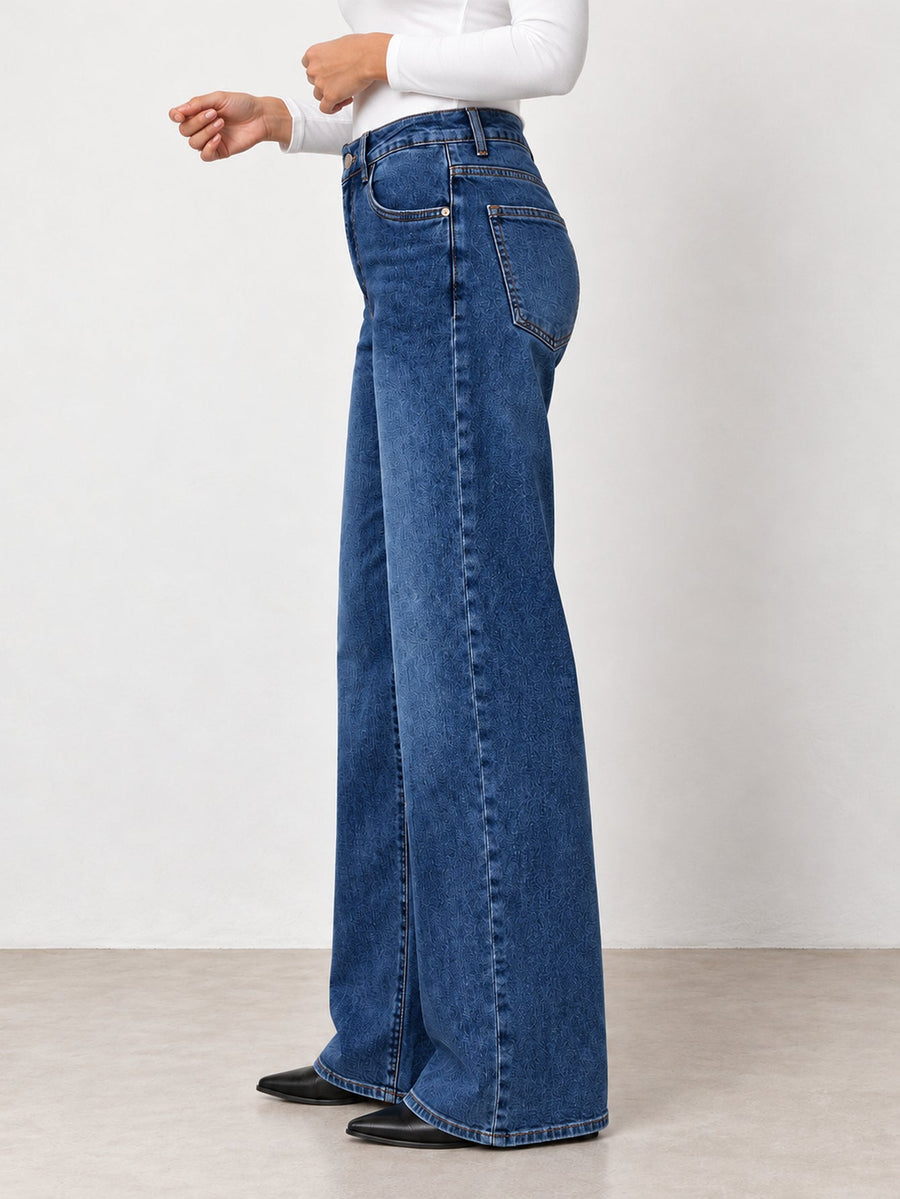 jean en denim pour femme vue 22