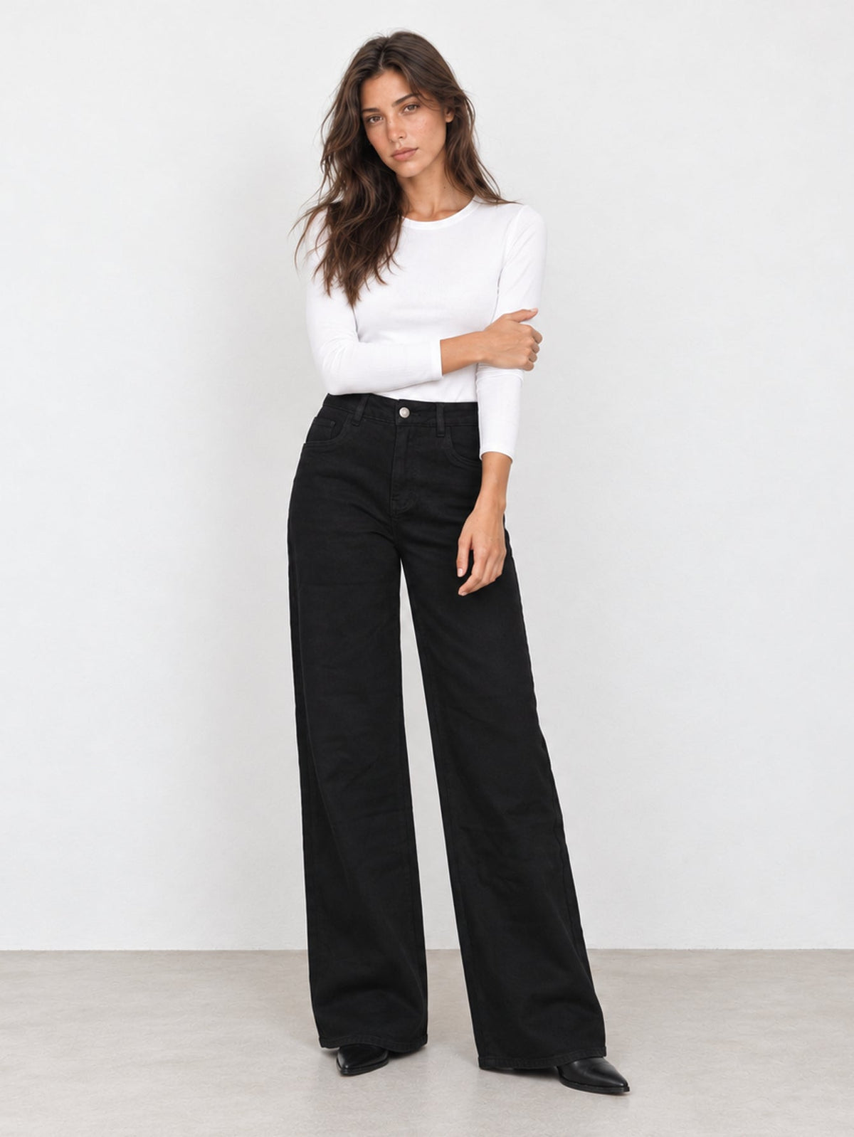 jean en denim pour femme vue 23