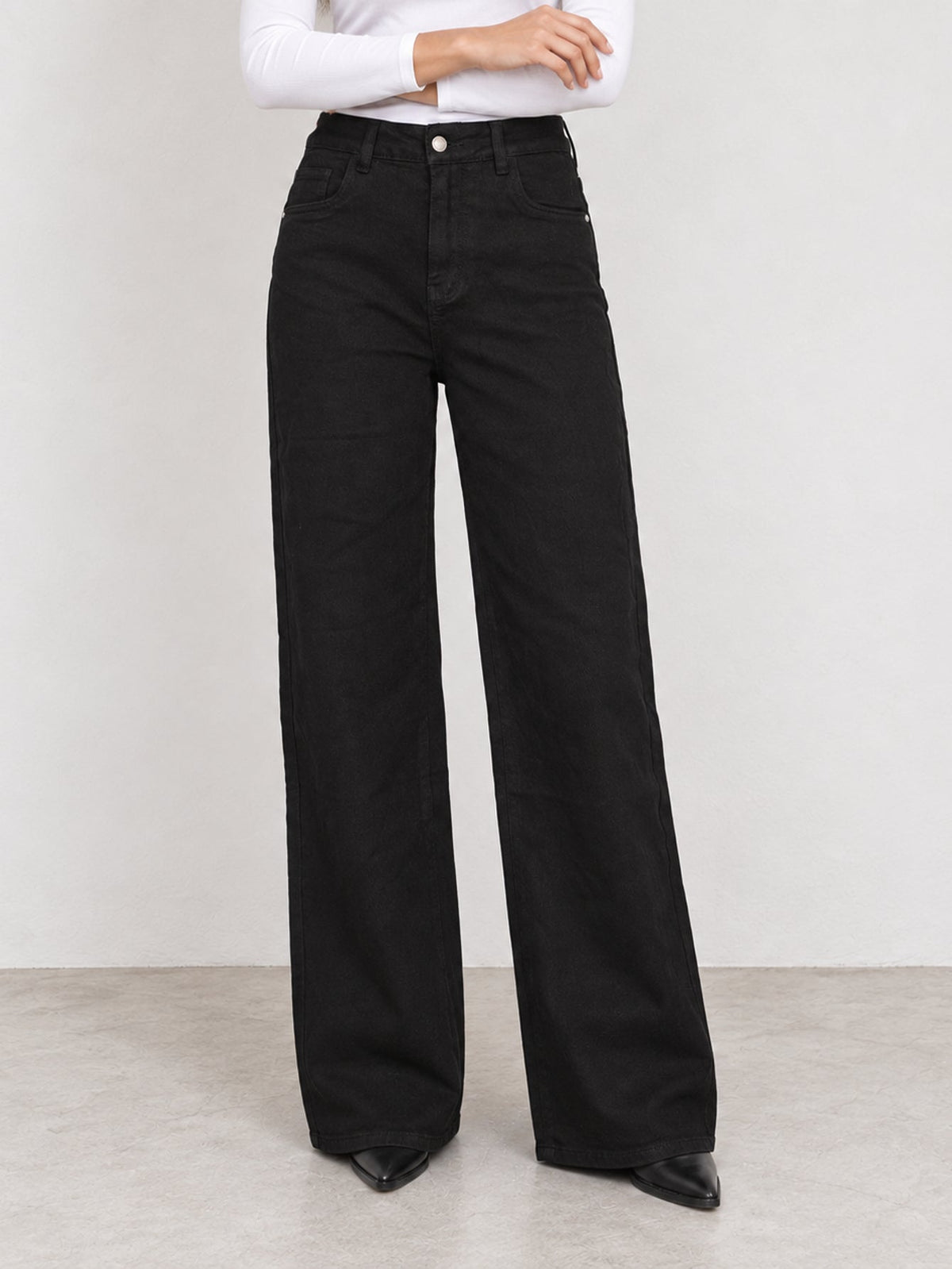 jean en denim pour femme vue 24