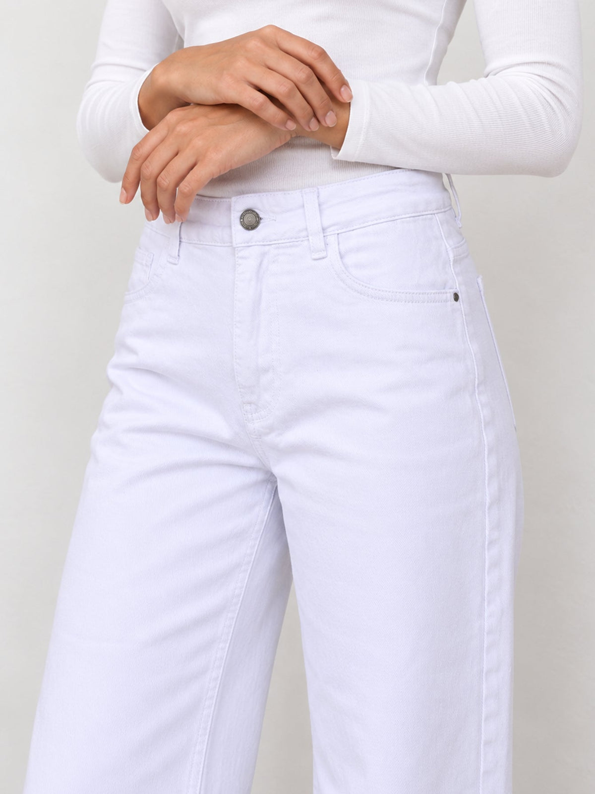 jean en denim pour femme vue 45