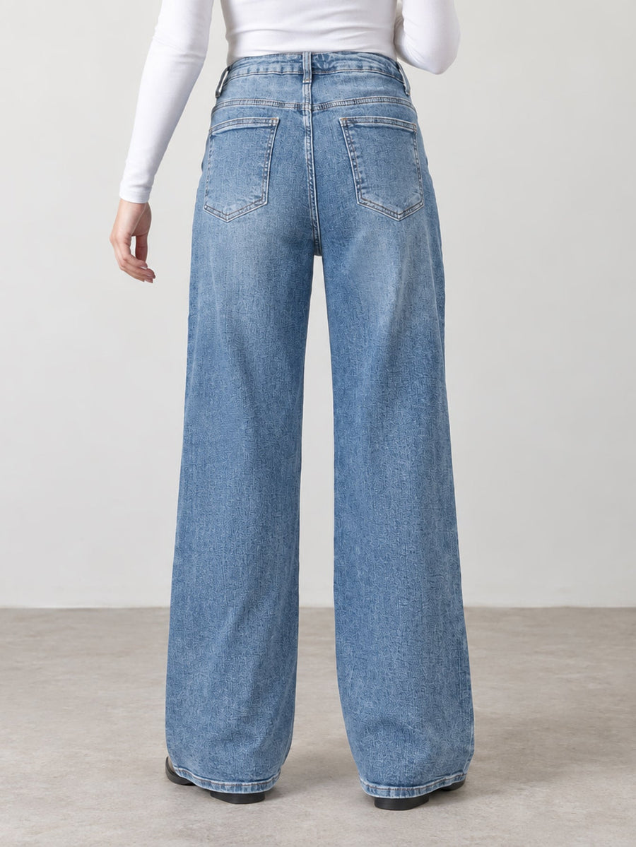 jean en denim pour femme vue 06