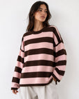 pull imprimé pour femme vue 01