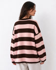 pull imprimé pour femme vue 02