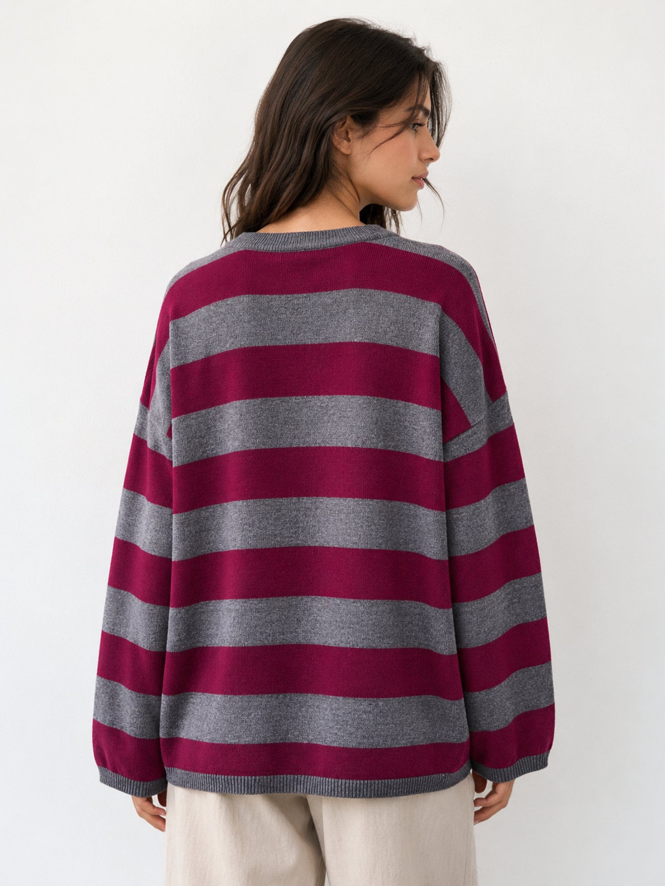pull imprimé pour femme vue 09