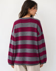 pull imprimé pour femme vue 09
