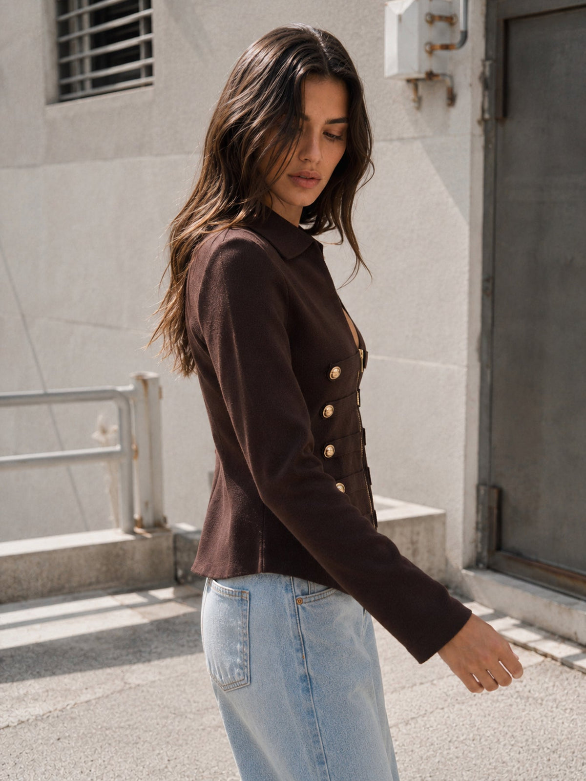 pull en viscose pour femme vue 03