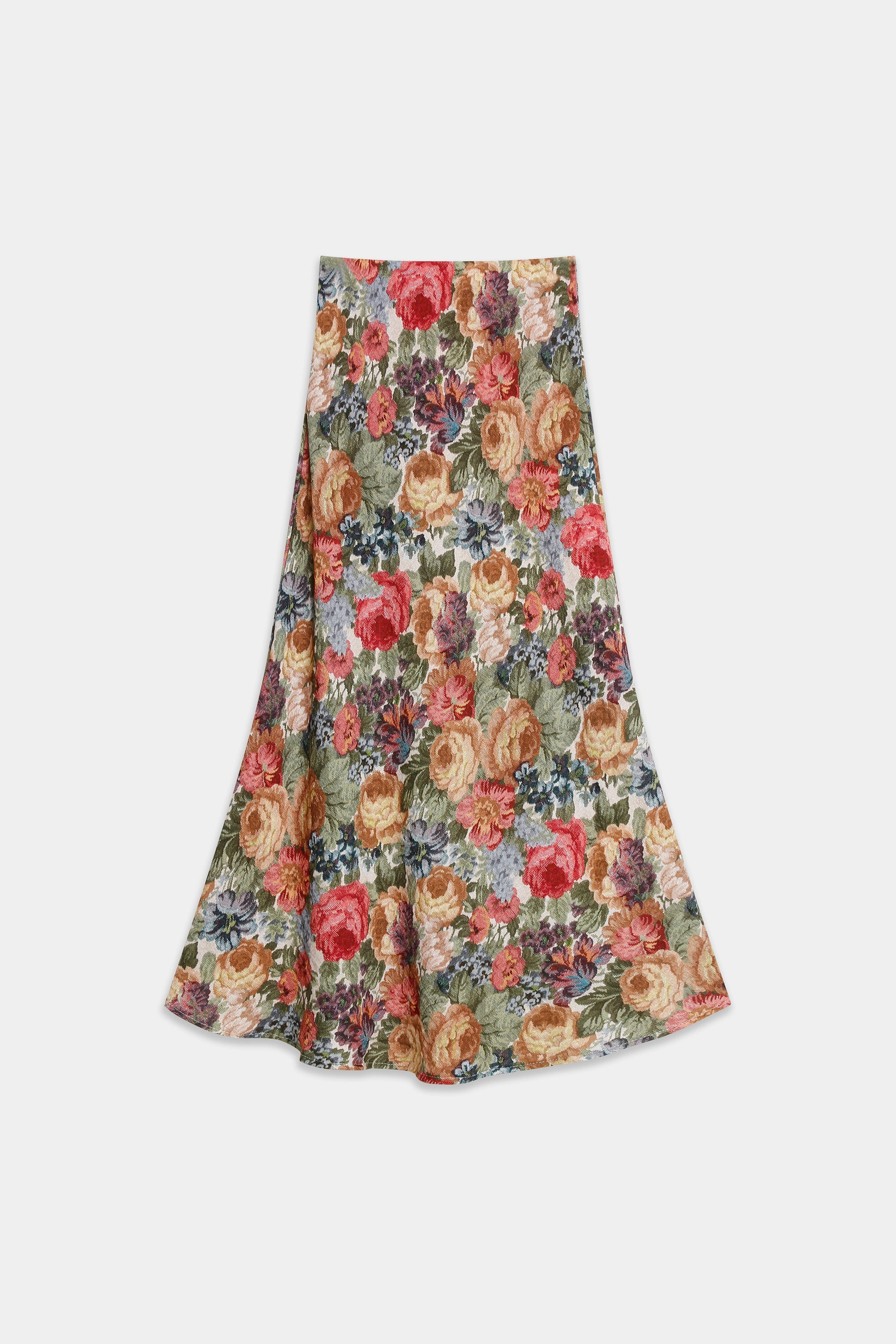 02. 02 jupe midi a fleurs effet jacquard image 4