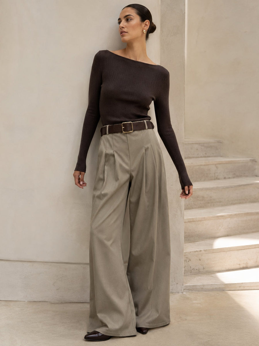 pantalon en polyester pour femme vue 16
