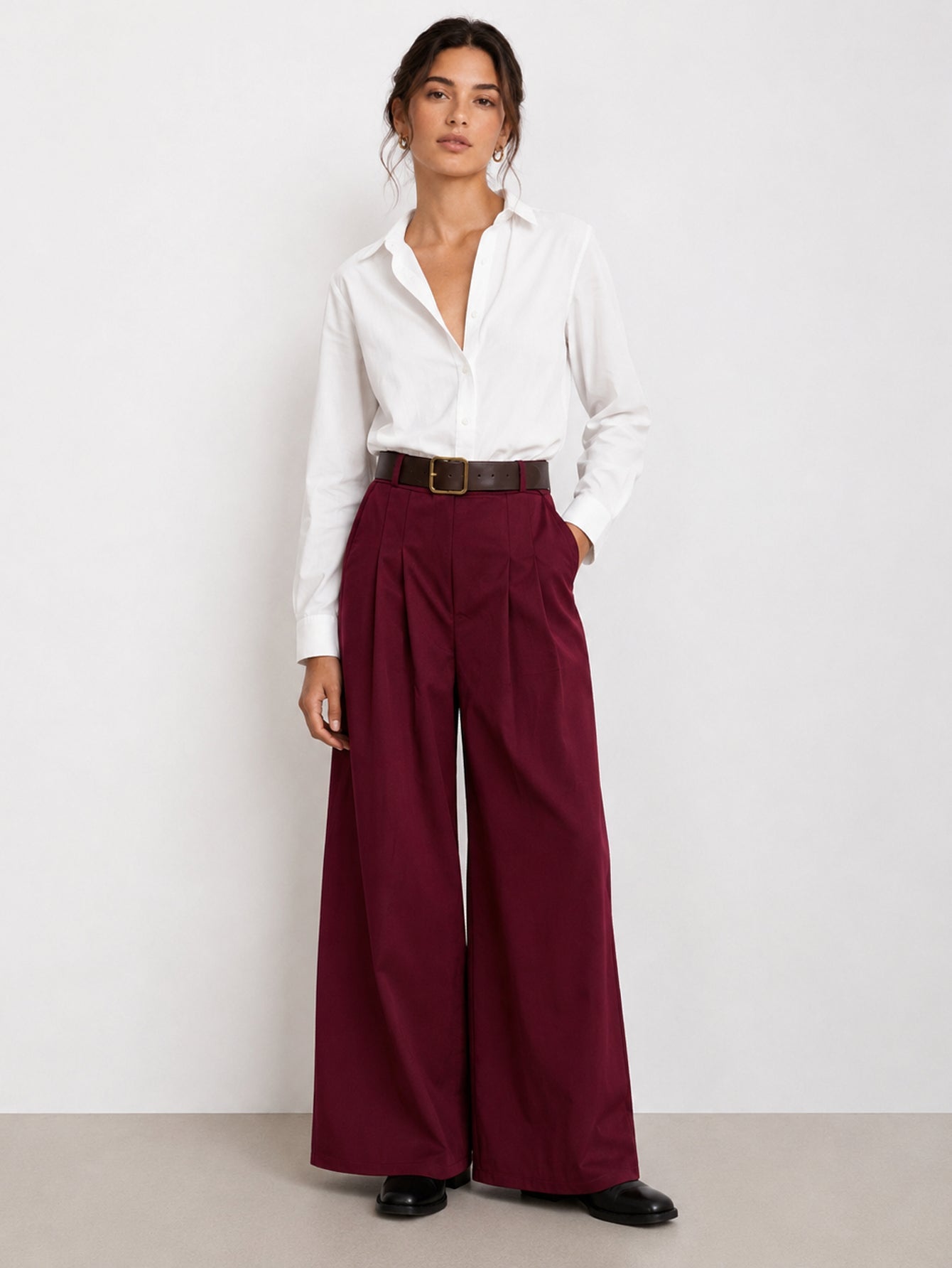 pantalon en polyester pour femme vue 24