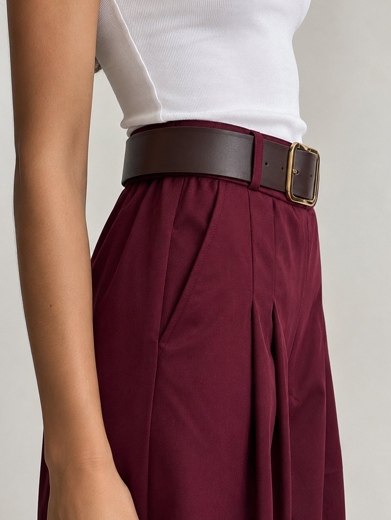 pantalon en polyester pour femme vue 29