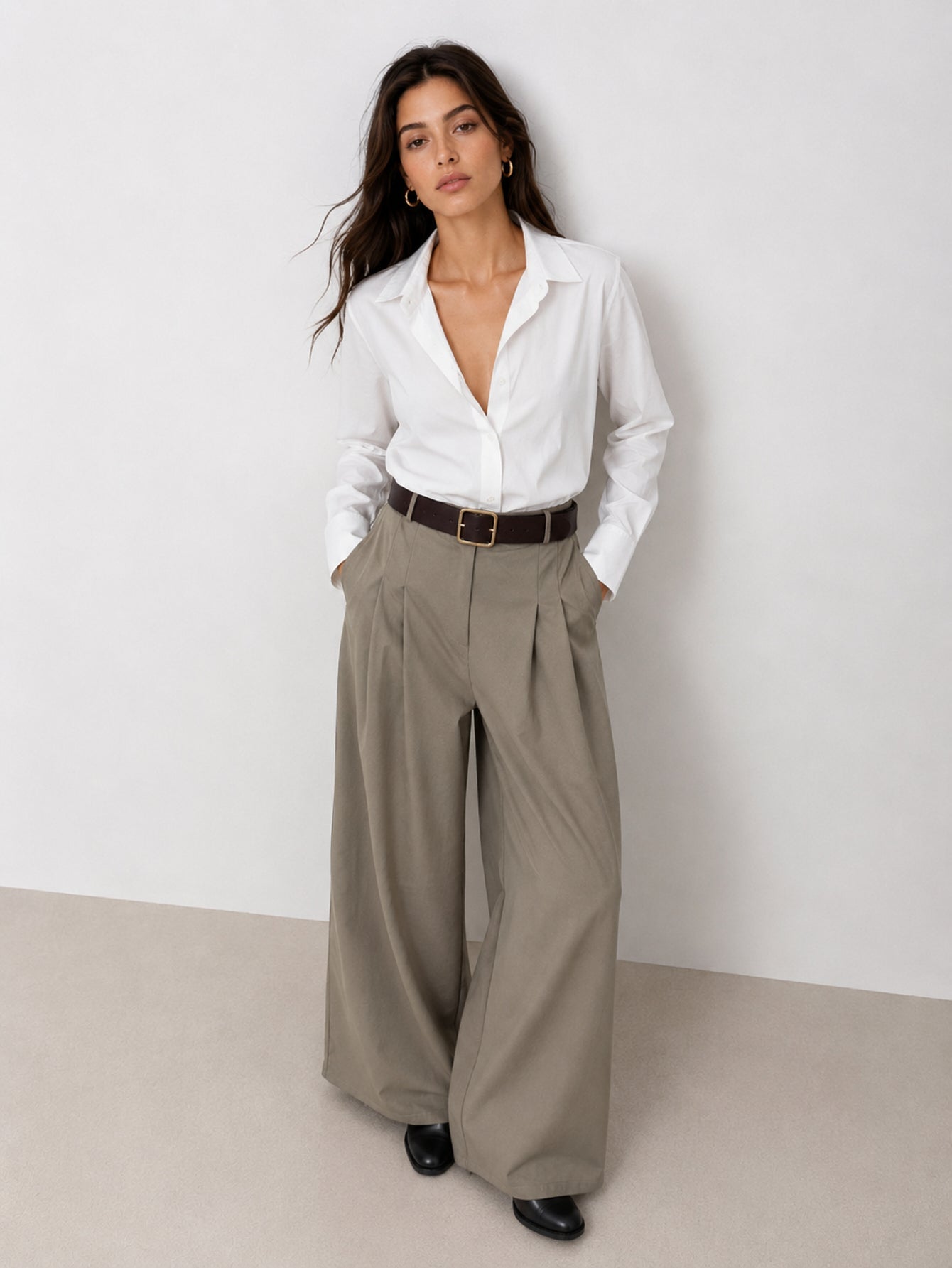 pantalon en polyester pour femme vue 09