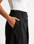 pantalon noir poche latérale