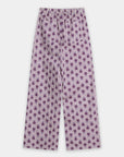pantalon raye et fleuri dos elastique image 2