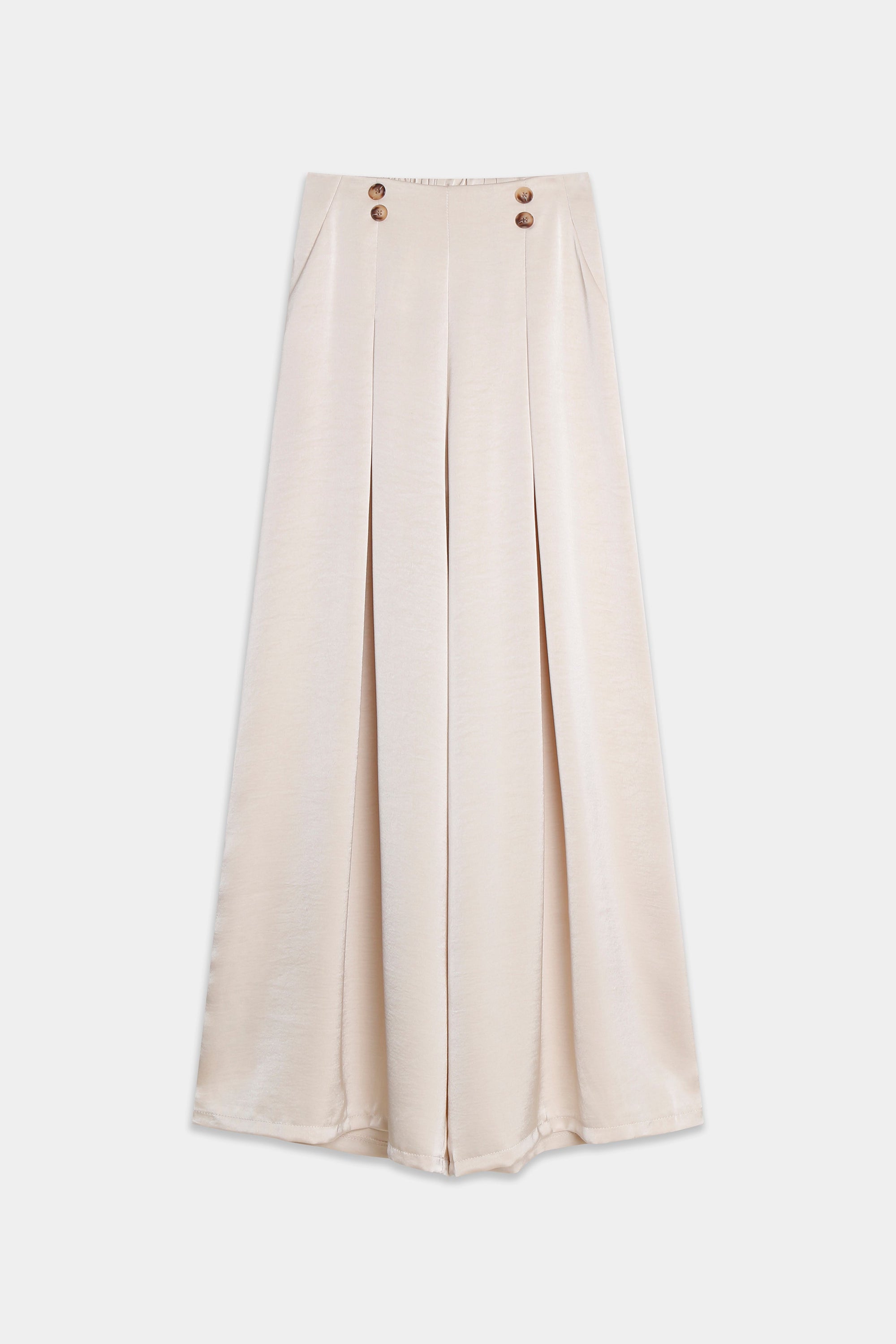 02. 02 pantalon satine taille haute plis et quatre boutons image 7