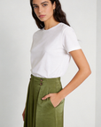 02. 02 pantalon satine taille haute plis et quatre boutons image 8
