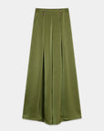 02. 02 pantalon palazzo satine taille haute plis et 4 boutons image 9