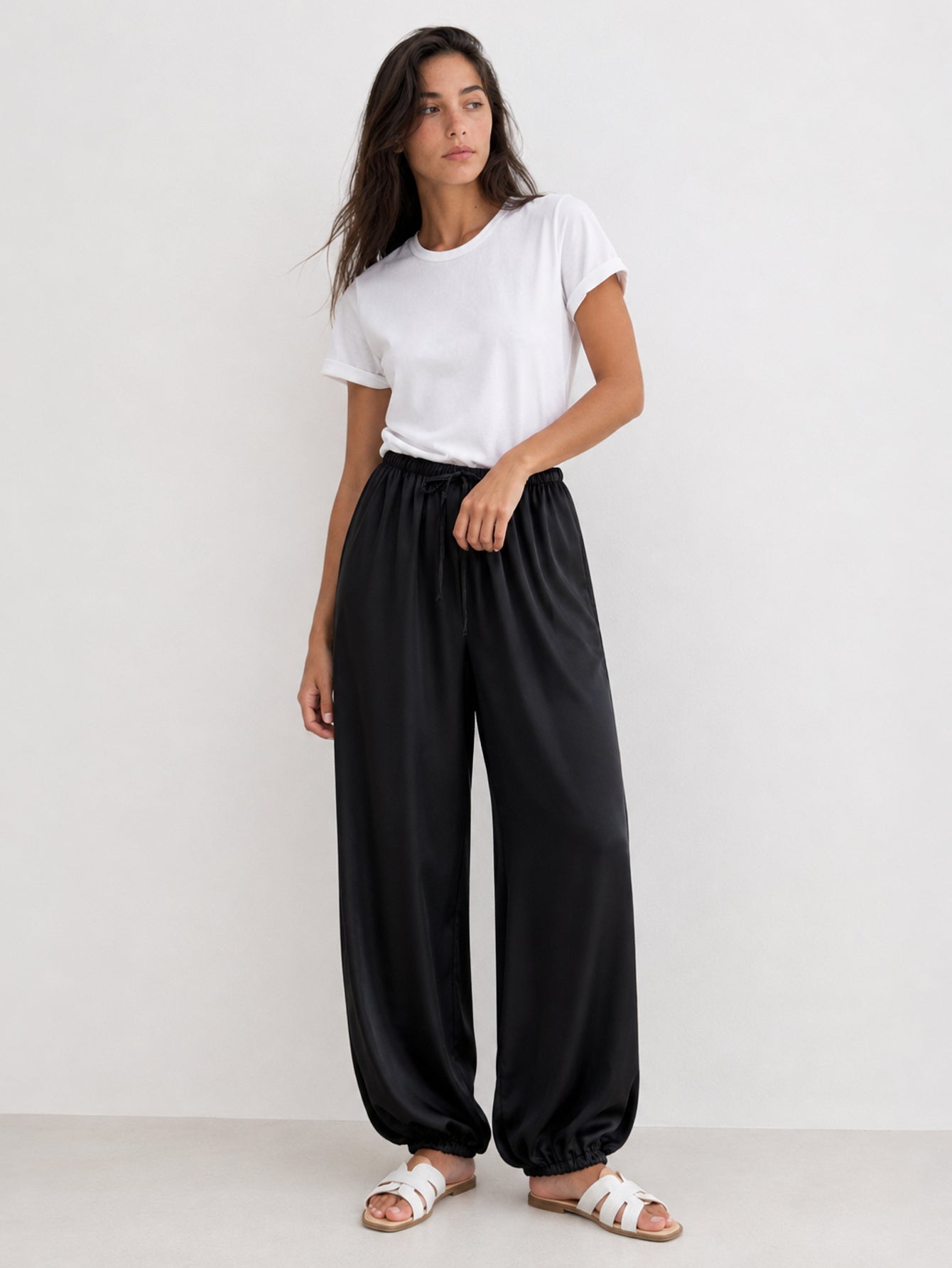 pantalon satiné CAPRI pour femme vue 13