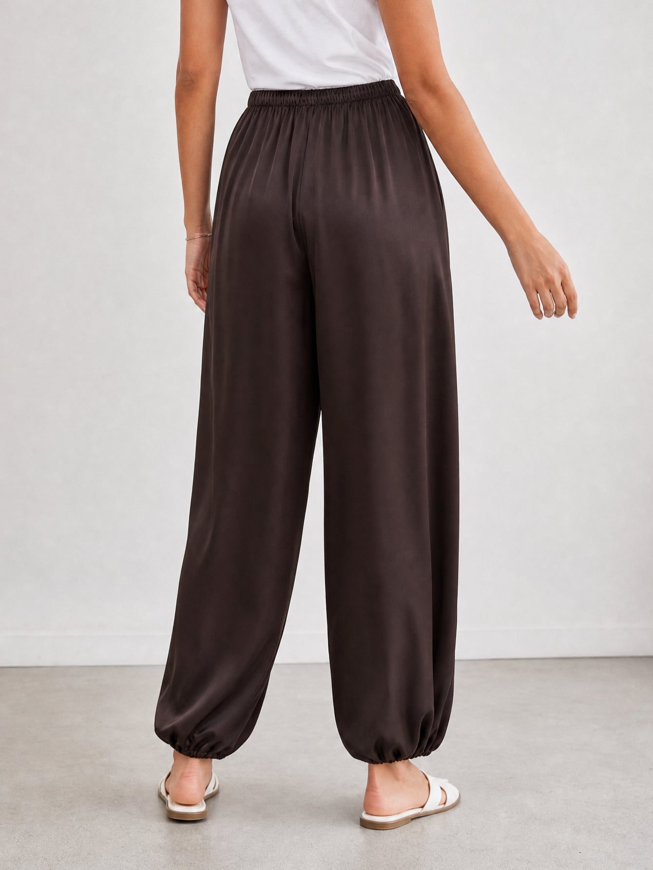 pantalon satiné CAPRI pour femme vue 21
