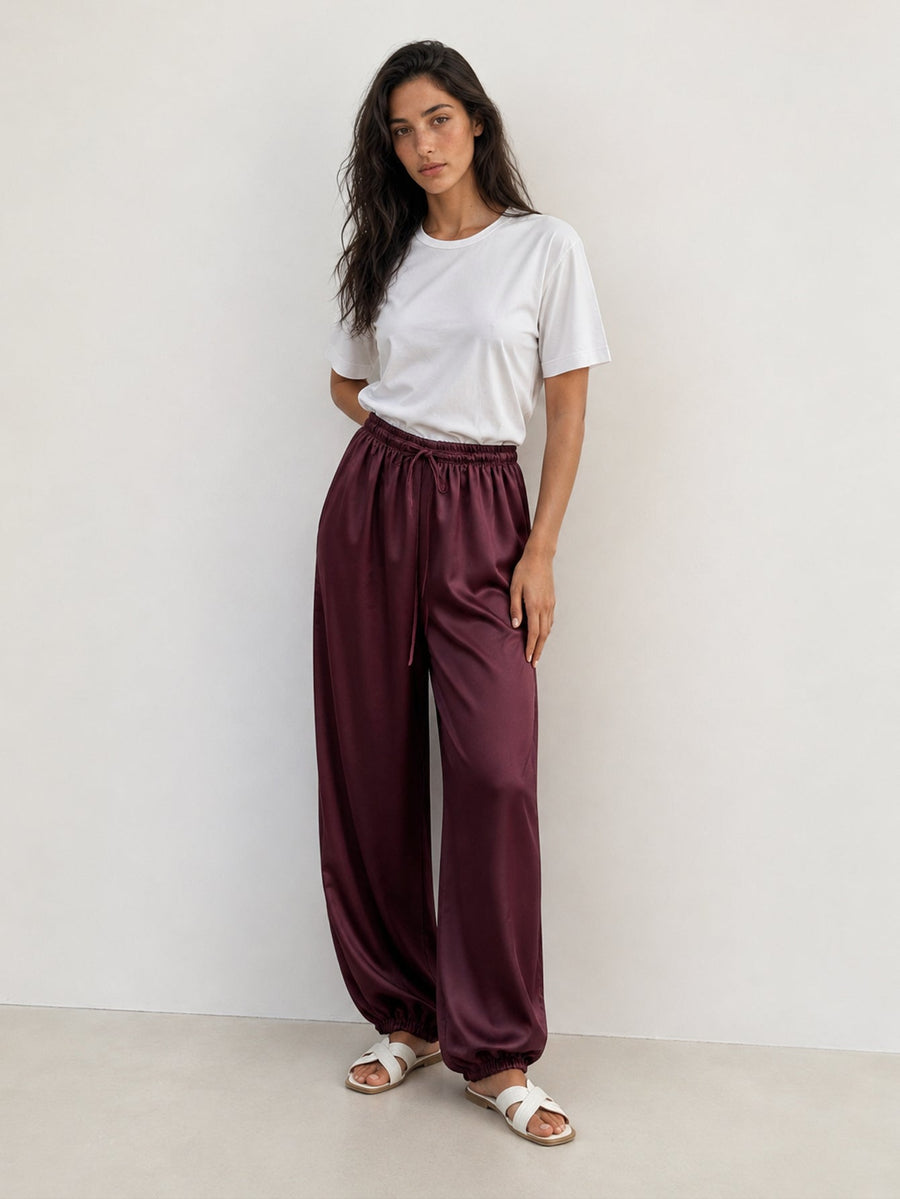 pantalon satiné CAPRI pour femme vue 25