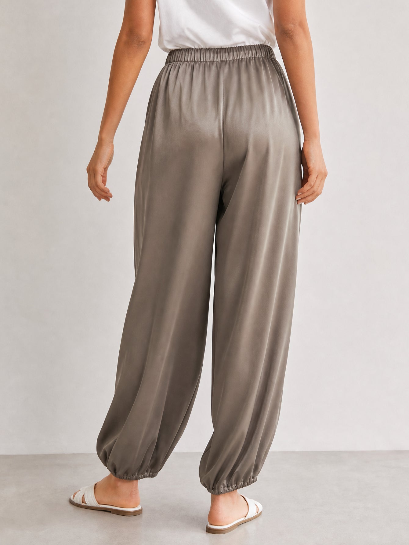 pantalon satiné CAPRI pour femme vue 03