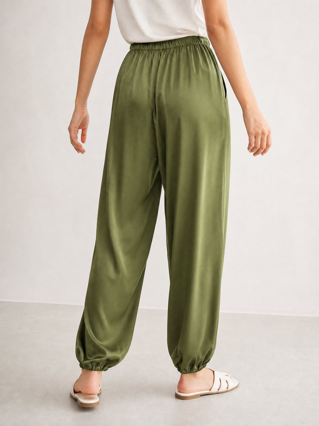 pantalon satiné CAPRI pour femme vue 32