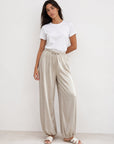 pantalon satiné CAPRI pour femme vue 07