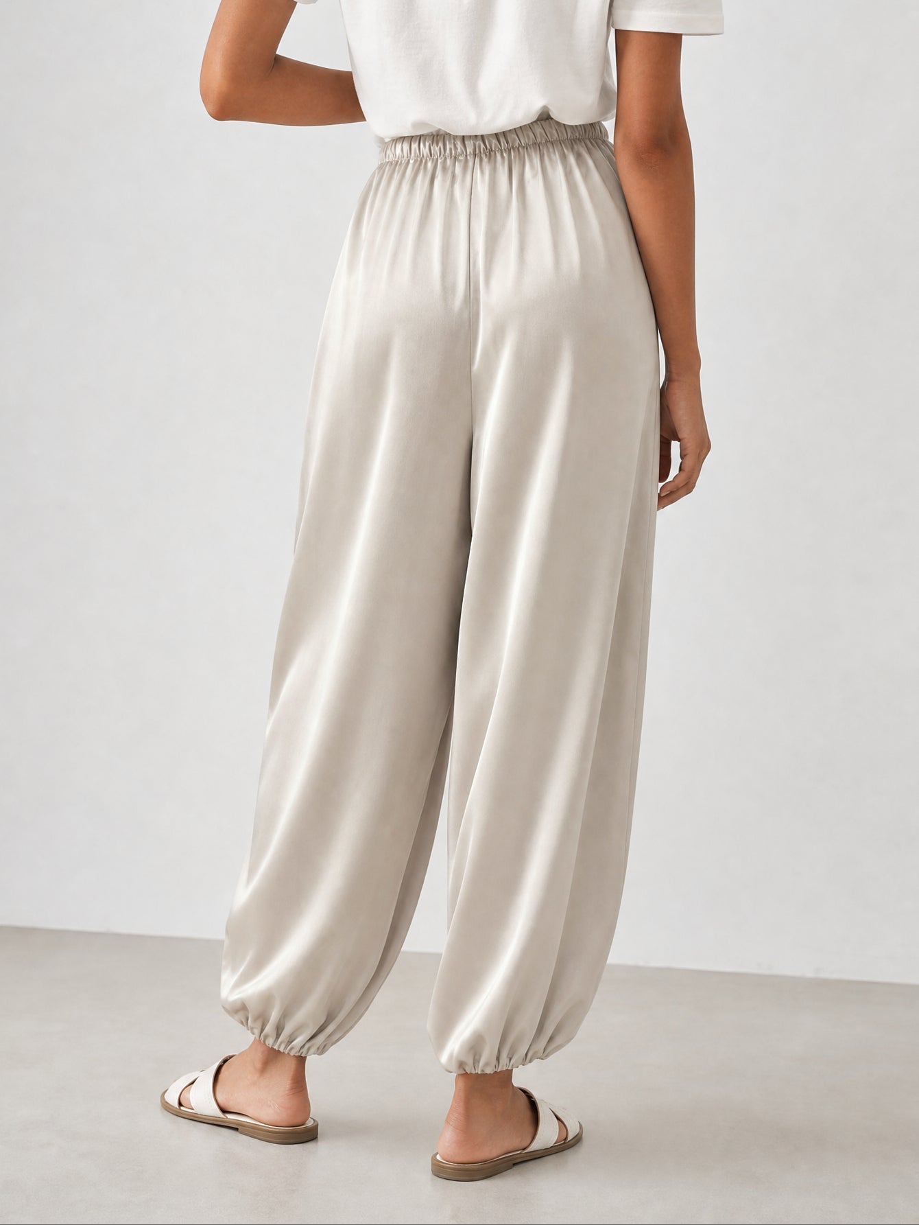 pantalon satiné CAPRI pour femme vue 09