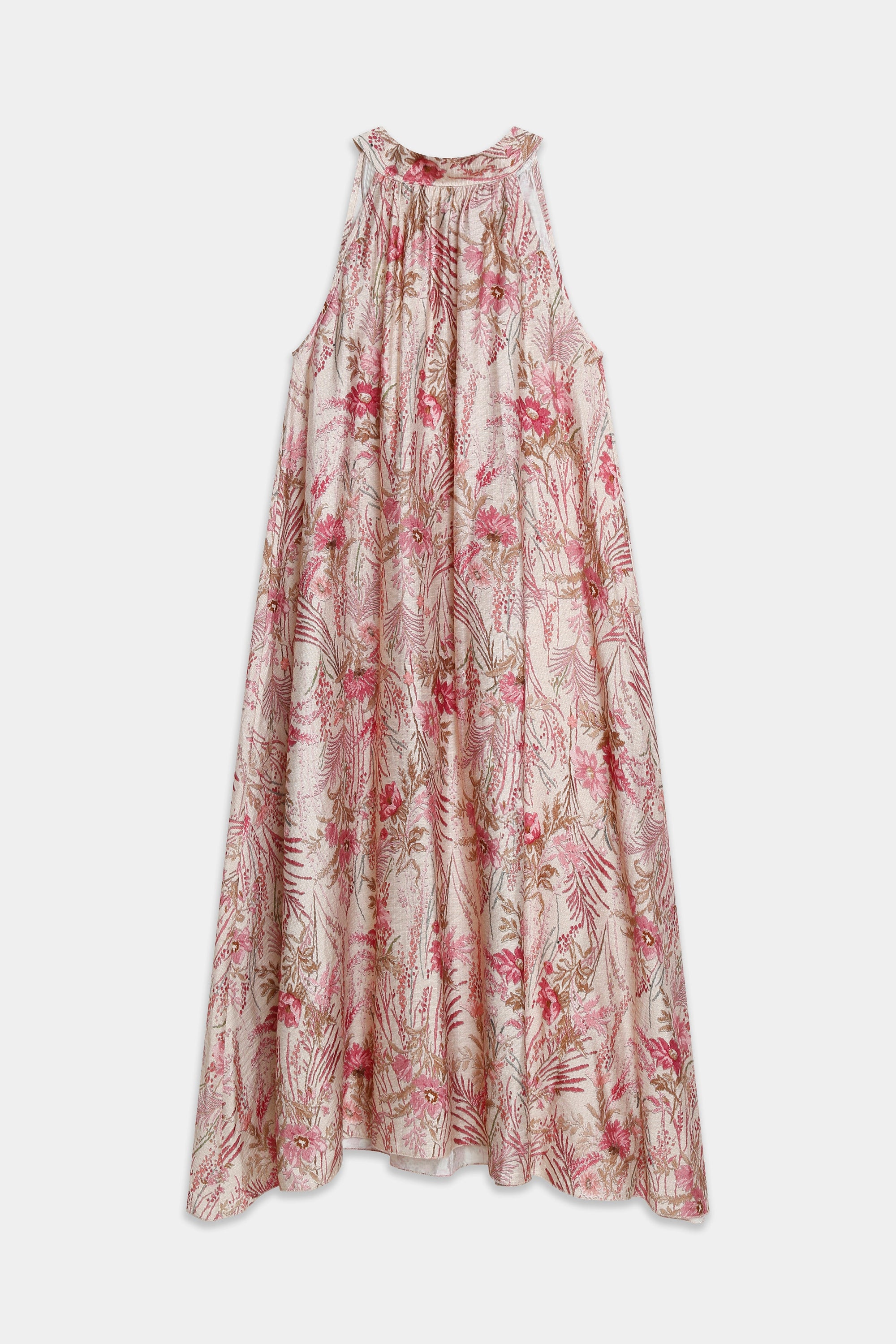 02. 02 robe imprimee midi col halter image 7