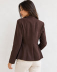 veste officier marron dos